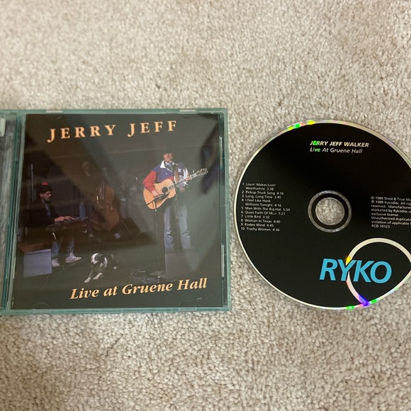 Other - 🔥 5 for $5🔥 Jerry Jeff Live at Guene Hall CD